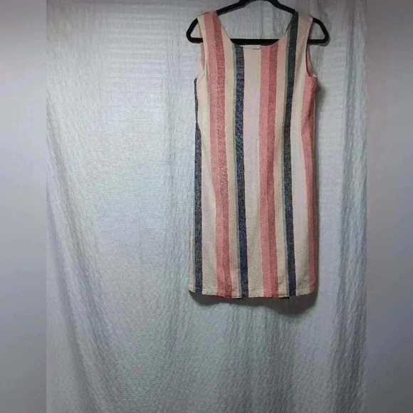 Charlie B Linen blend sleeveless Mini dress. Ladies  size S - Picture 2 of 7